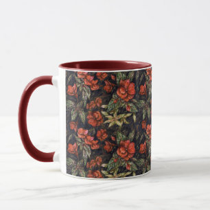 Mug Fleurs anciennes d'Alexandra Cook aka Linandara