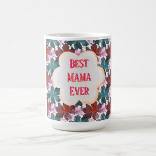 Mug Fleurs aquarelles personnalisées et sur mesure