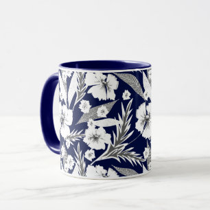 Mug Fleurs blanches