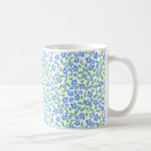 Mug Fleurs blanches assez écervelées de bigorneau de