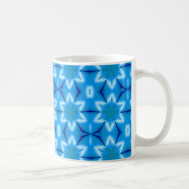 Mug Fleurs blanches congelées (Droite)
