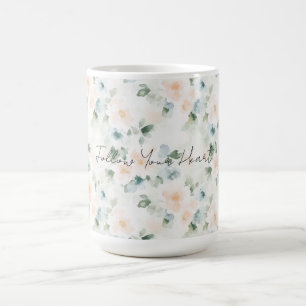 Mug Fleurs Bleues de Pêche  