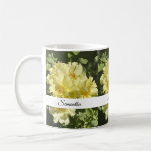Mug Fleurs botaniques jaunes