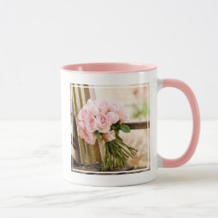 Mug Fleurs Bouquet rose
