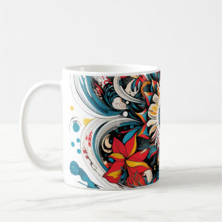 Mug Fleurs colorées