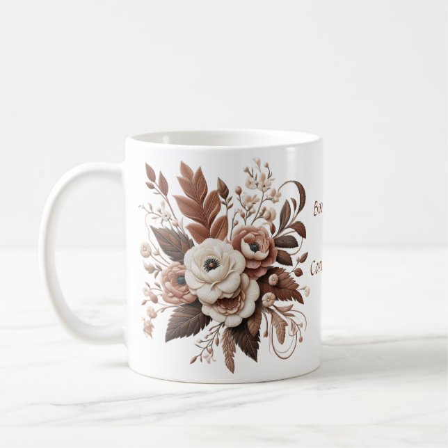 Mug Fleurs Country Western  (Gauche)