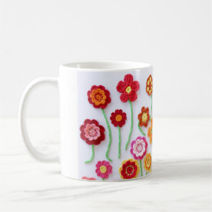 Mug Fleurs Crochet
