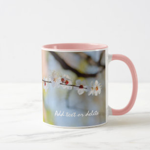 Mug Fleurs d'abricot japonaises majestueuses
