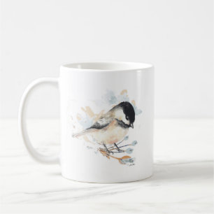 Mug Fleurs d'aquarelle de poulet