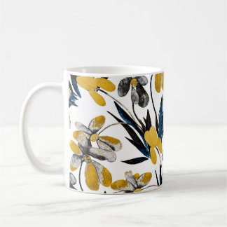 Mug Fleurs d'aquarelle : motif d'été vibrant.
