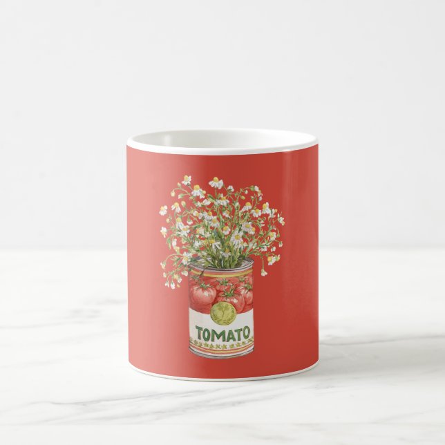 Mug Fleurs de boîte de tomates (Centre)