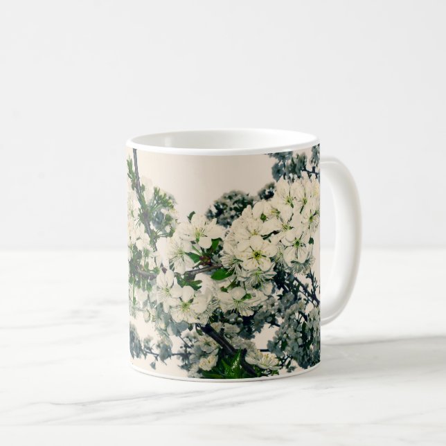 Mug Fleurs de cerisiers (Devant droit)