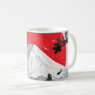Mug Fleurs de cerisiers Mont Fuji Japon