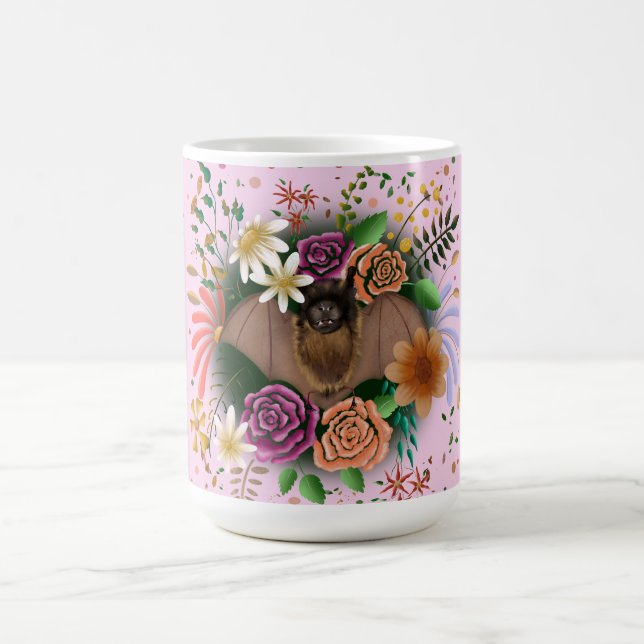 Mug Fleurs de chauve-souris florales Botaniques (Centre)
