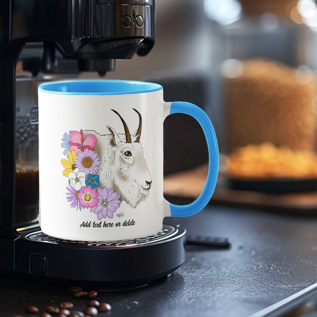 Mug Fleurs de chèvre de montagne (Créateur téléchargé)