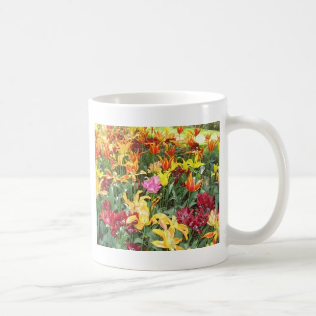 Mug Fleurs de Hollande, Keukenhof (Droite)
