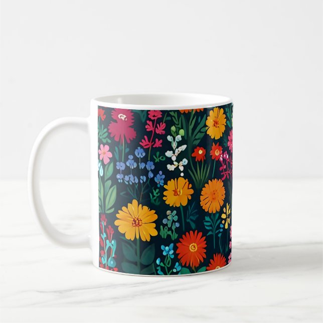 MUG FLEURS DE JARDIN (Gauche)