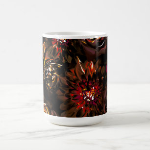 Mug Fleurs de Jardin Sombre Lumière d'Automne Chute
