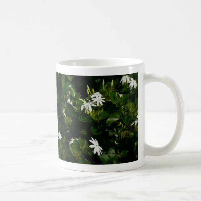 Mug Fleurs de jasmin Botanique tropicale florale (Droite)