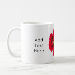 Mug Fleurs de la carnation rouge