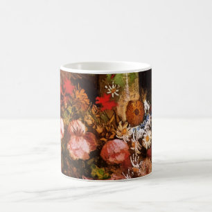 Mug Fleurs de la vie morte dans un vase par Vincent va