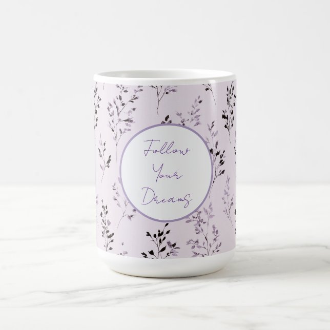 Mug Fleurs de Lavande Violette   (Centre)