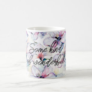 Mug Fleurs de l'île violette Anniversaire