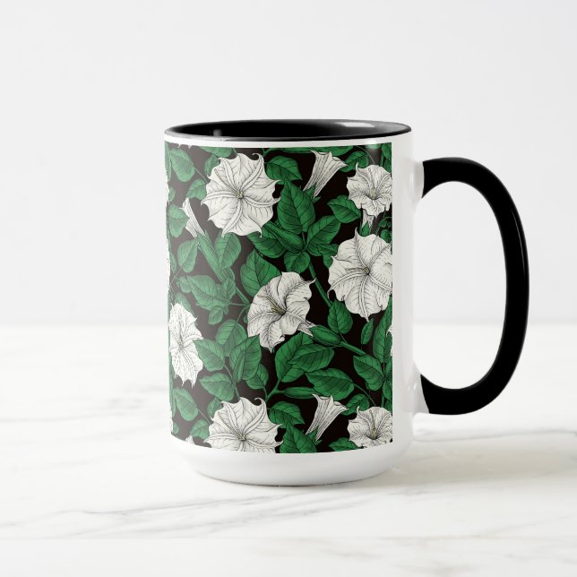 Mug Fleurs de lune 2 (Droite)