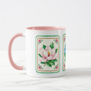 Mug Fleurs de Mahjong