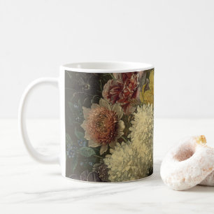 Mug Fleurs de maître hollandais antique Georgius van O