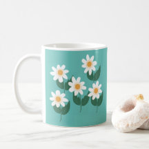 Fleurs de marguerite blanche Boho
