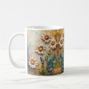 Mug Fleurs de marguerite Joli Fleur sauvage Floral Nat