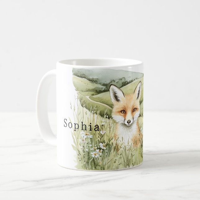 Mug Fleurs de Marguerite Renard (Devant gauche)