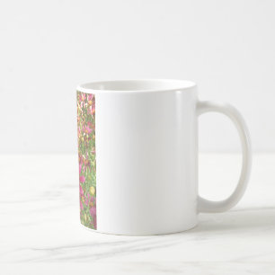 Mug Fleurs de marguerite rose et jaune brillantes