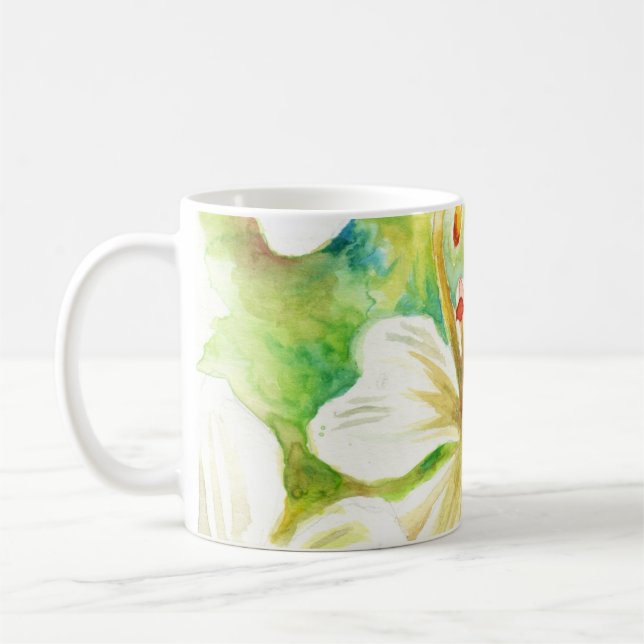 Mug Fleurs de Moringa (Gauche)
