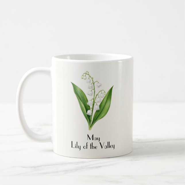 Mug Fleurs de Muguet de Mai (Gauche)