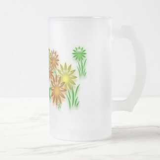 Mug - Fleurs de néon