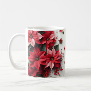 Mug Fleurs de Noël