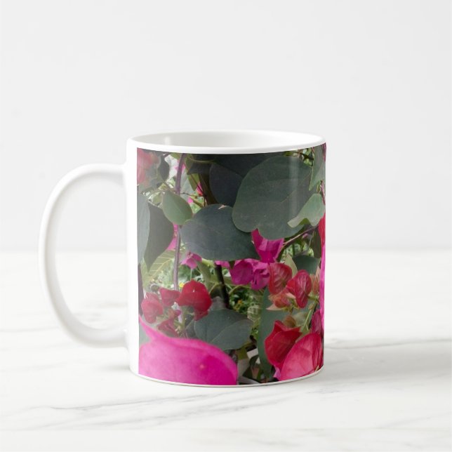 Mug Fleurs de papier rose (Gauche)