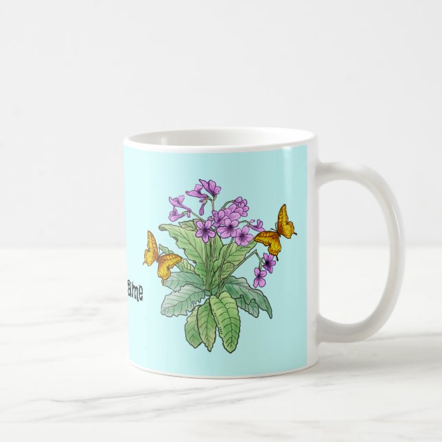Mug Fleurs de primevère (Droite)