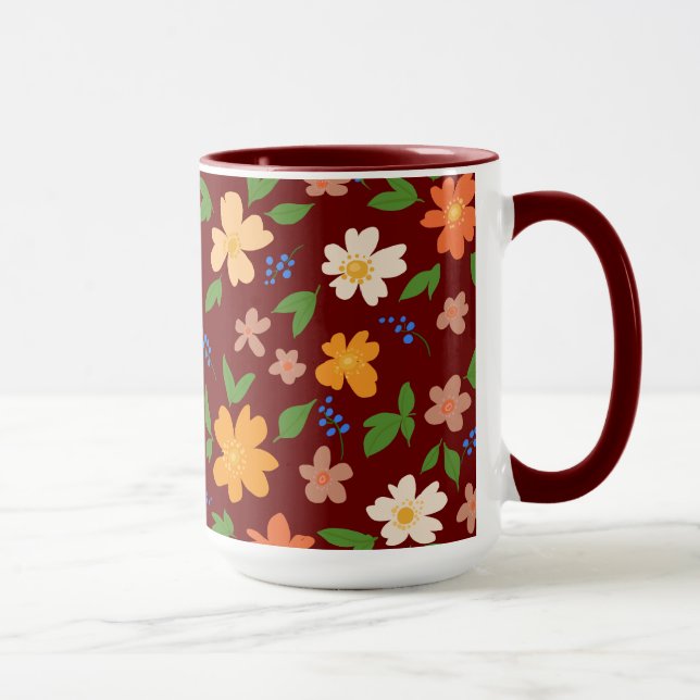 Mug Fleurs de printemps (Droite)