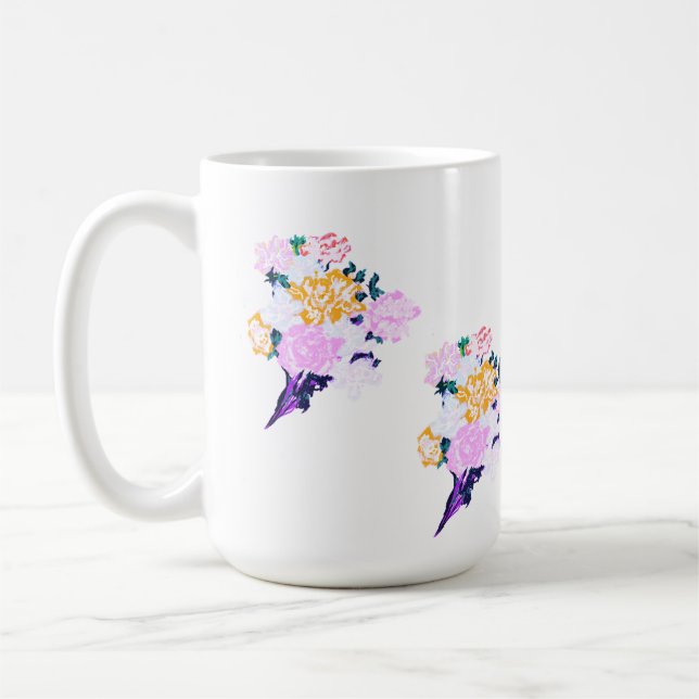 Mug : Fleurs de printemps (Gauche)