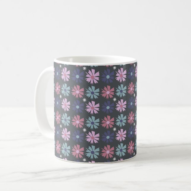 Mug fleurs de printemps motif (Devant gauche)