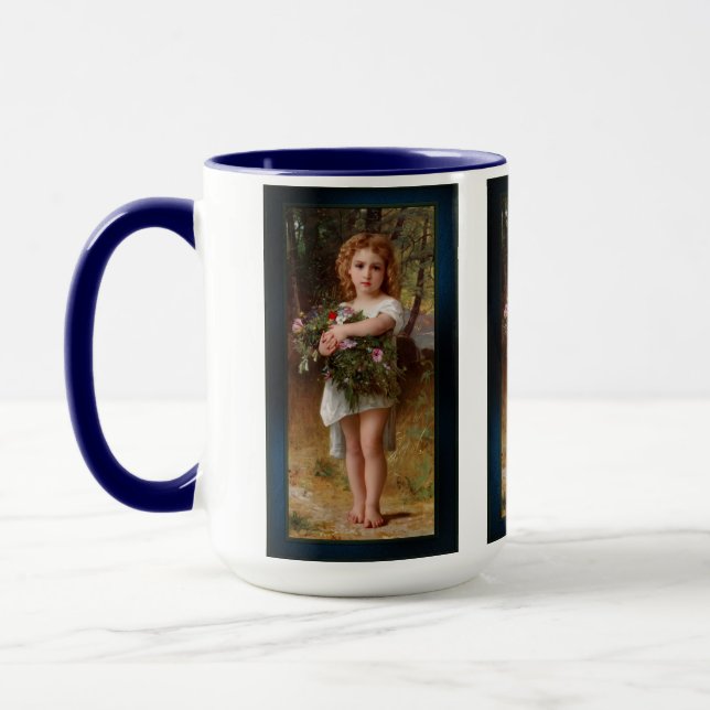 Mug Fleurs De Printemps par William Bouguereau (Gauche)
