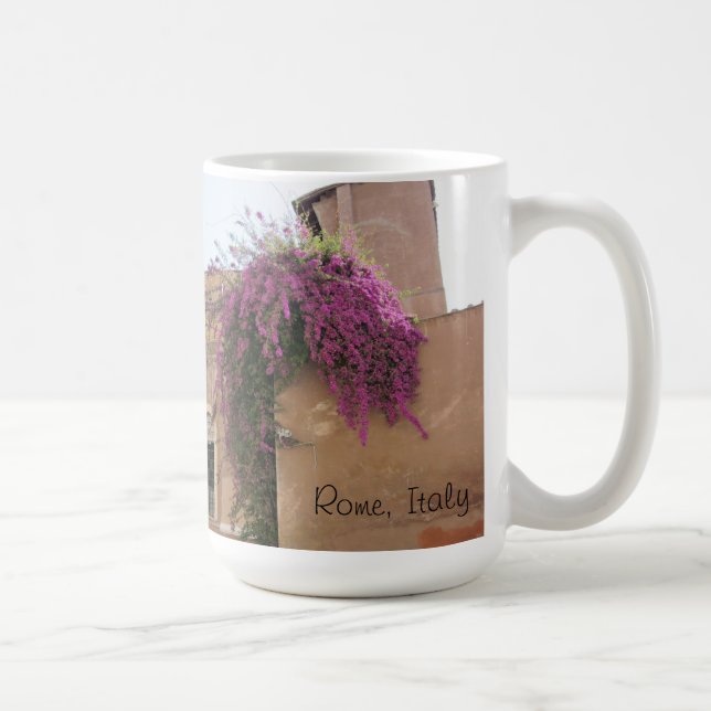 Mug Fleurs de Rome, Italie (Droite)
