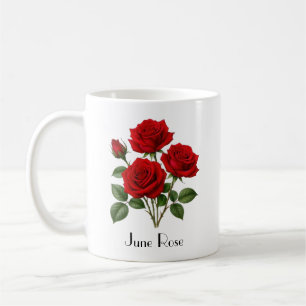Mug Fleurs de rose de juin
