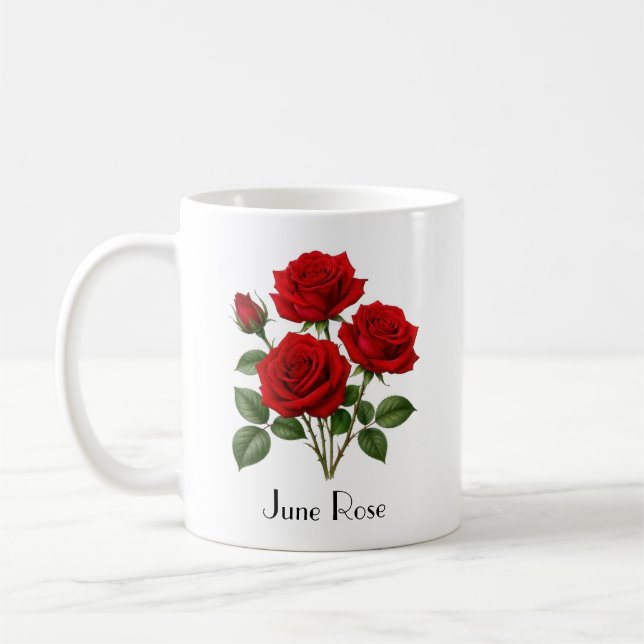 Mug Fleurs de rose de juin (Gauche)