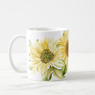 Mug Fleurs de soleil doux