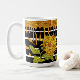 Mug Fleurs de soleil uniques et fantasques