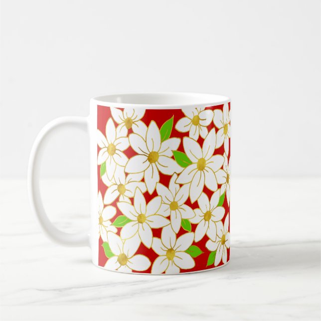 Mug Fleurs de vacances (Gauche)